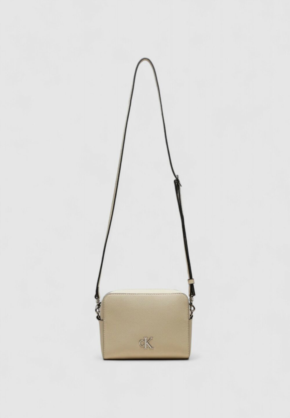 Borsa Calvin Klein Jeans minimal monogram camera bag Beige - Foto 1