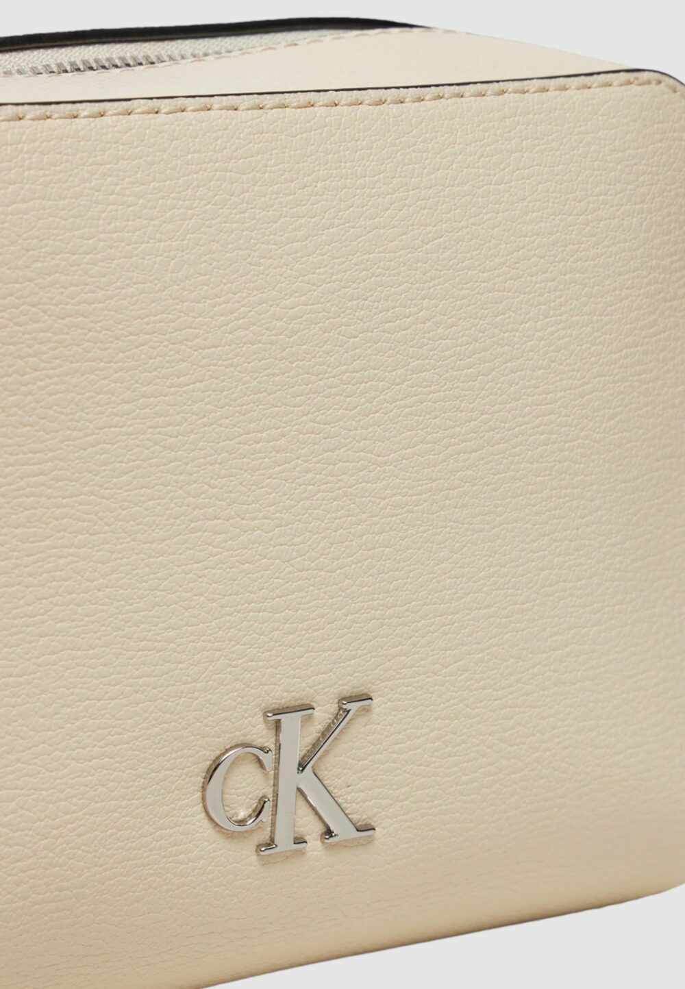 Borsa Calvin Klein Jeans minimal monogram camera bag Beige - Foto 5