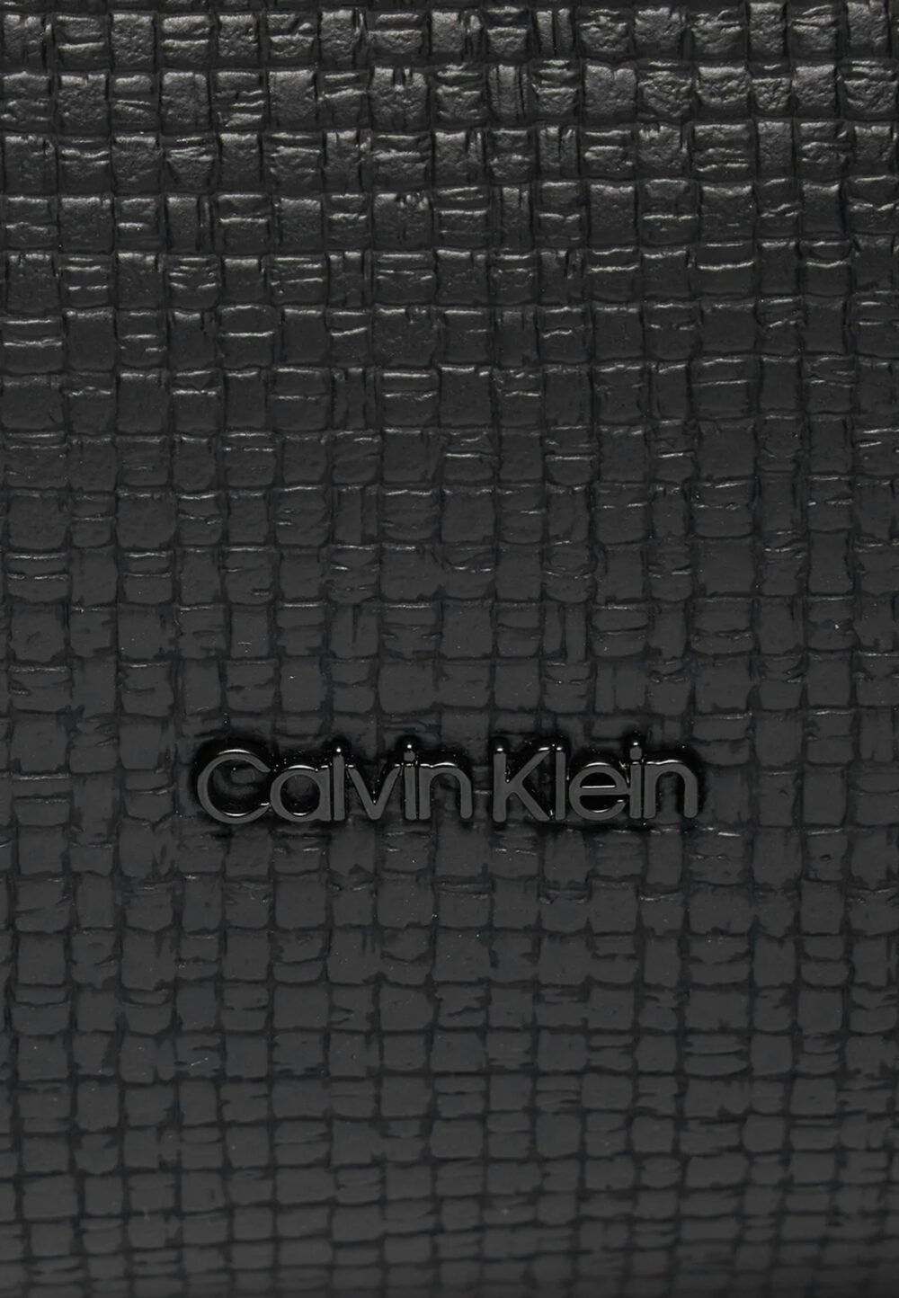 Borsa Calvin Klein Jeans ck refine camera bag_braid Nero - Foto 5