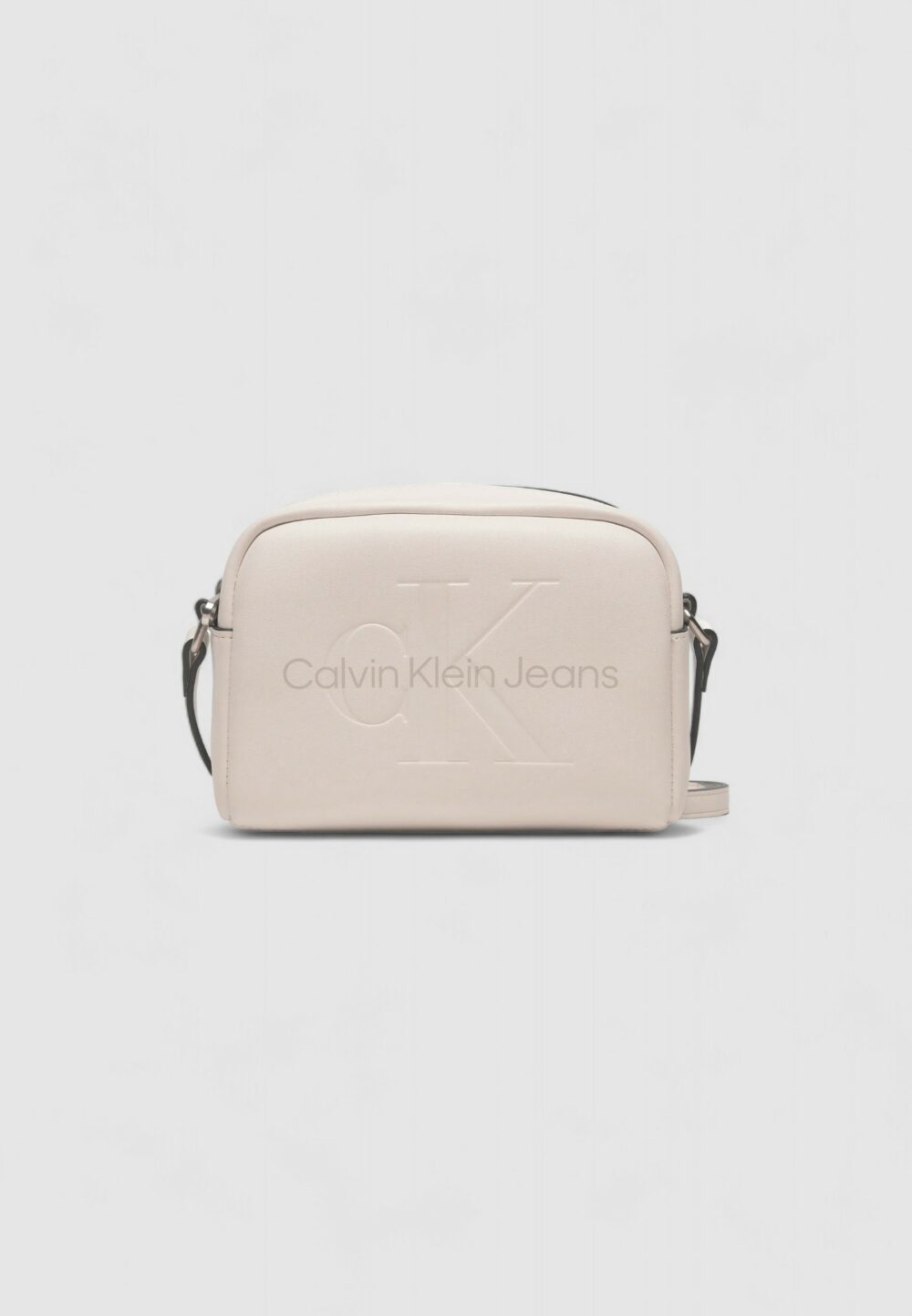 Borsa Calvin Klein Jeans sculpted camera 18 mono Rosa Cipria - Foto 1