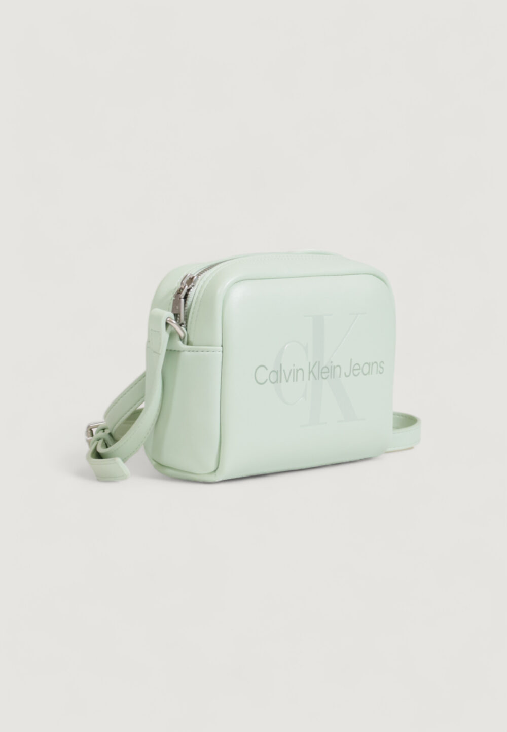 Borsa Calvin Klein Jeans sculpted camera 18 mono Tiffany - Foto 3