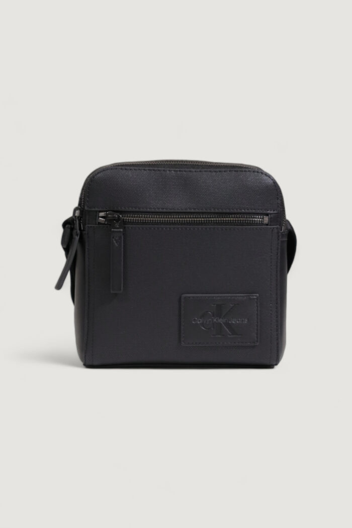 Borsa Calvin Klein coated sq camera bag18 Nero