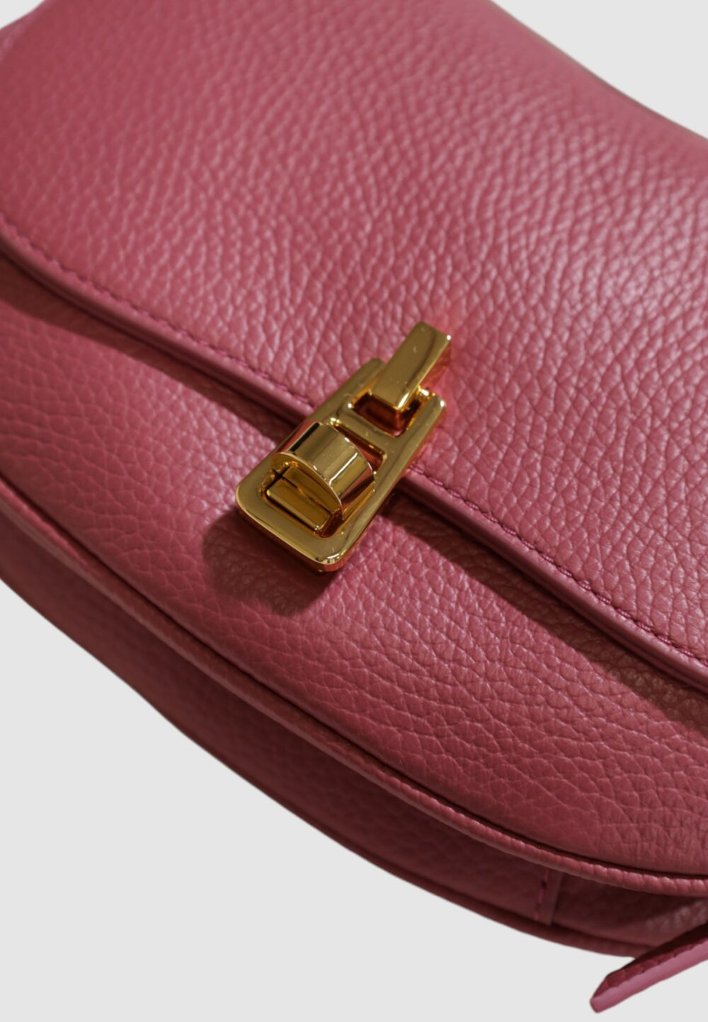 Borsa Coccinelle grained leather Rosa - Foto 7