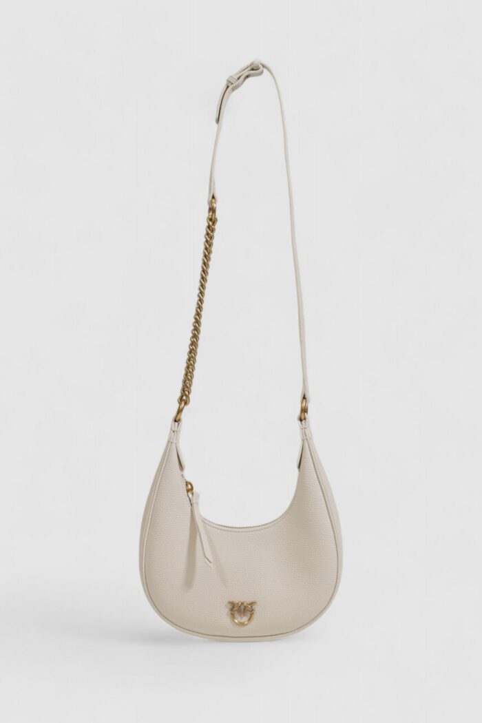 Borsa Pinko brioche hobo mini Bianco