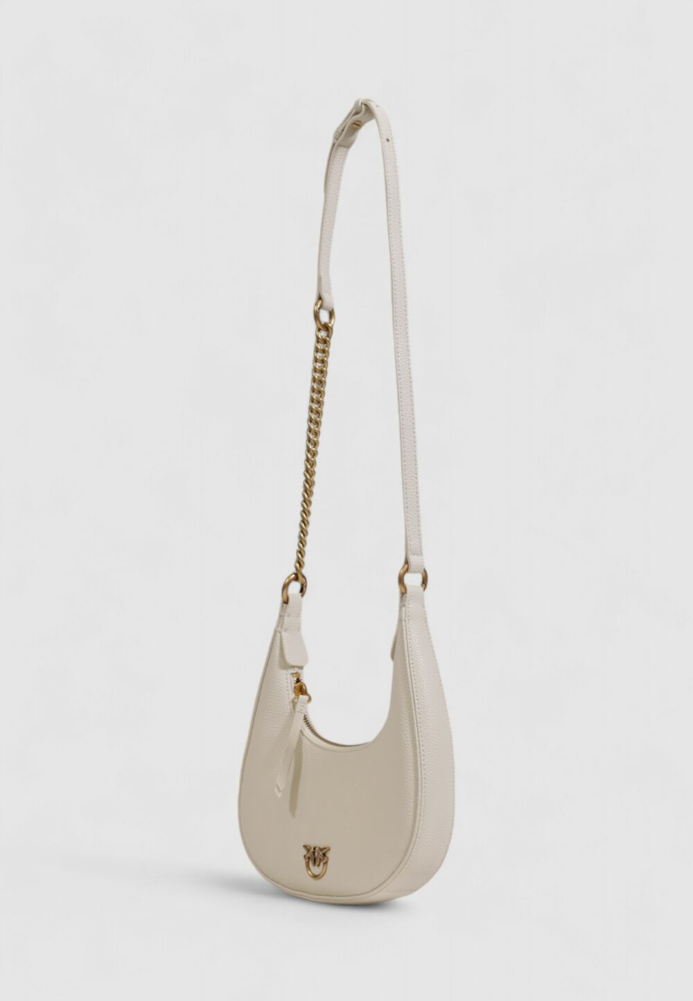 Borsa Pinko brioche hobo mini Bianco - Foto 2