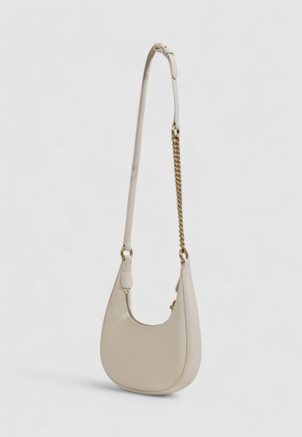 Borsa Pinko brioche hobo mini Bianco - Foto 4