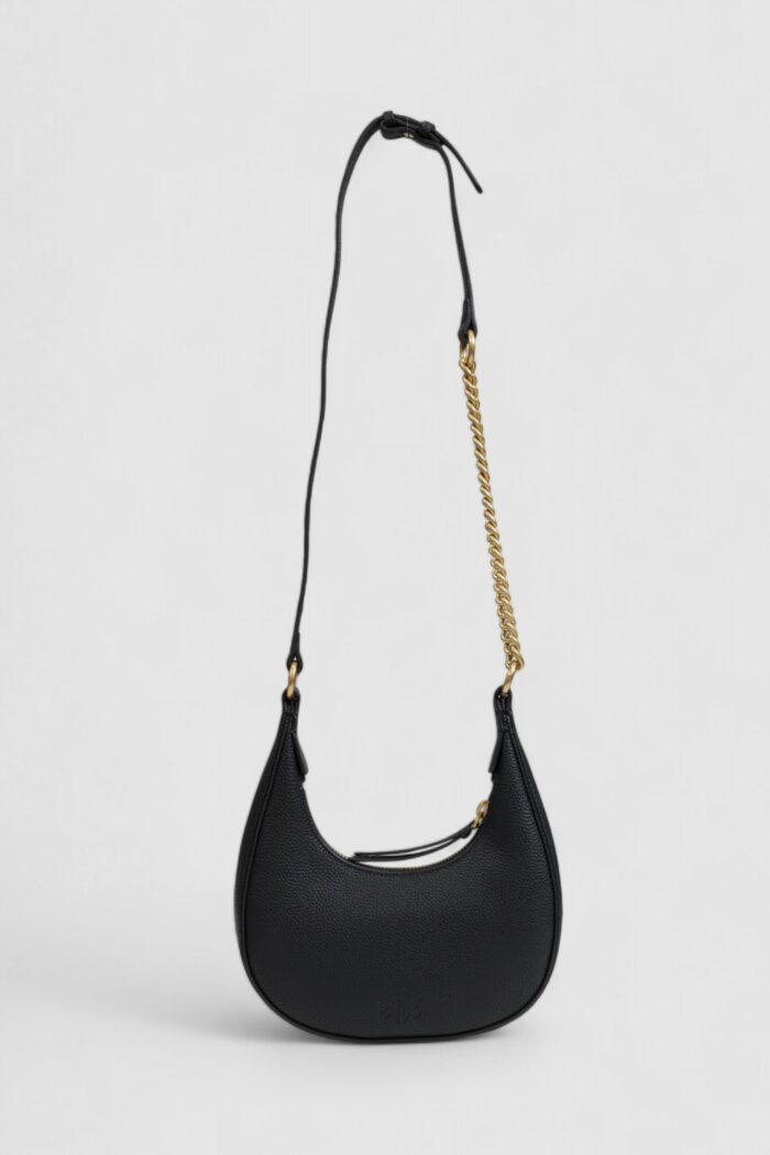 Borsa Pinko brioche hobo mini Nero