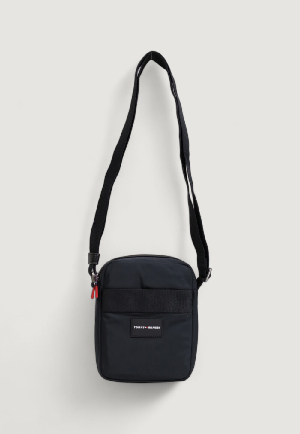 Borsa Tommy Hilfiger th func nylon mini reporter Nero - Foto 3