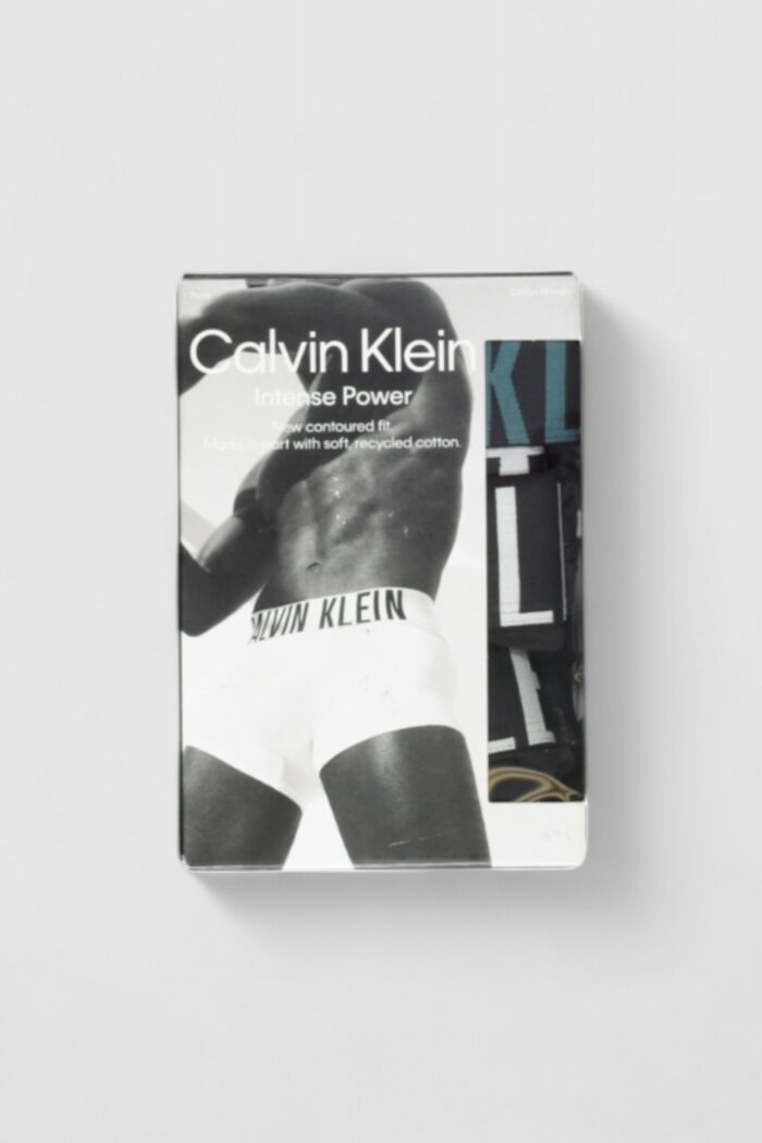 Boxer Calvin Klein Underwear trunk 3pk Petrolio