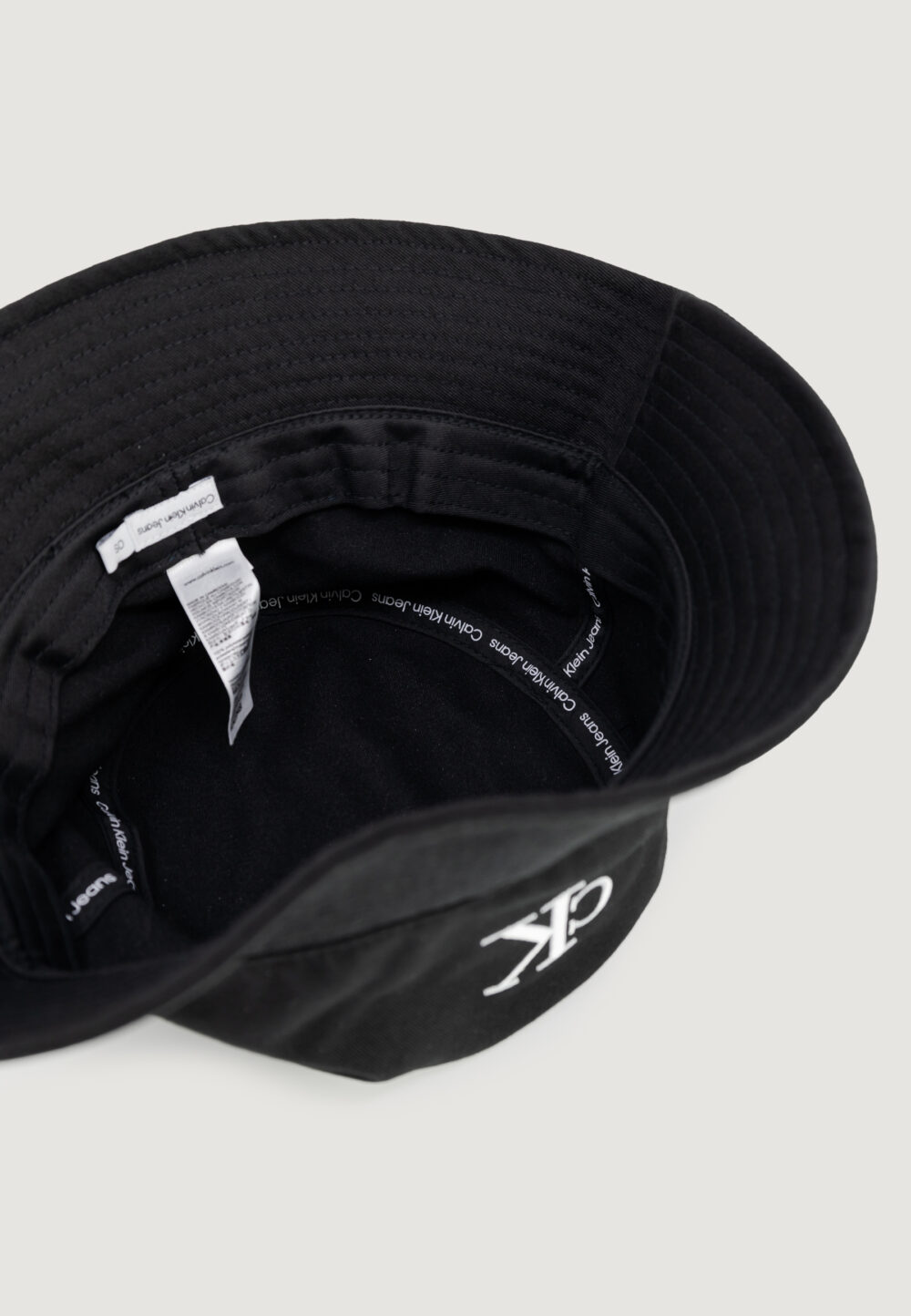 Bucket Calvin Klein Jeans monogram embro bucket hat Nero - Foto 3