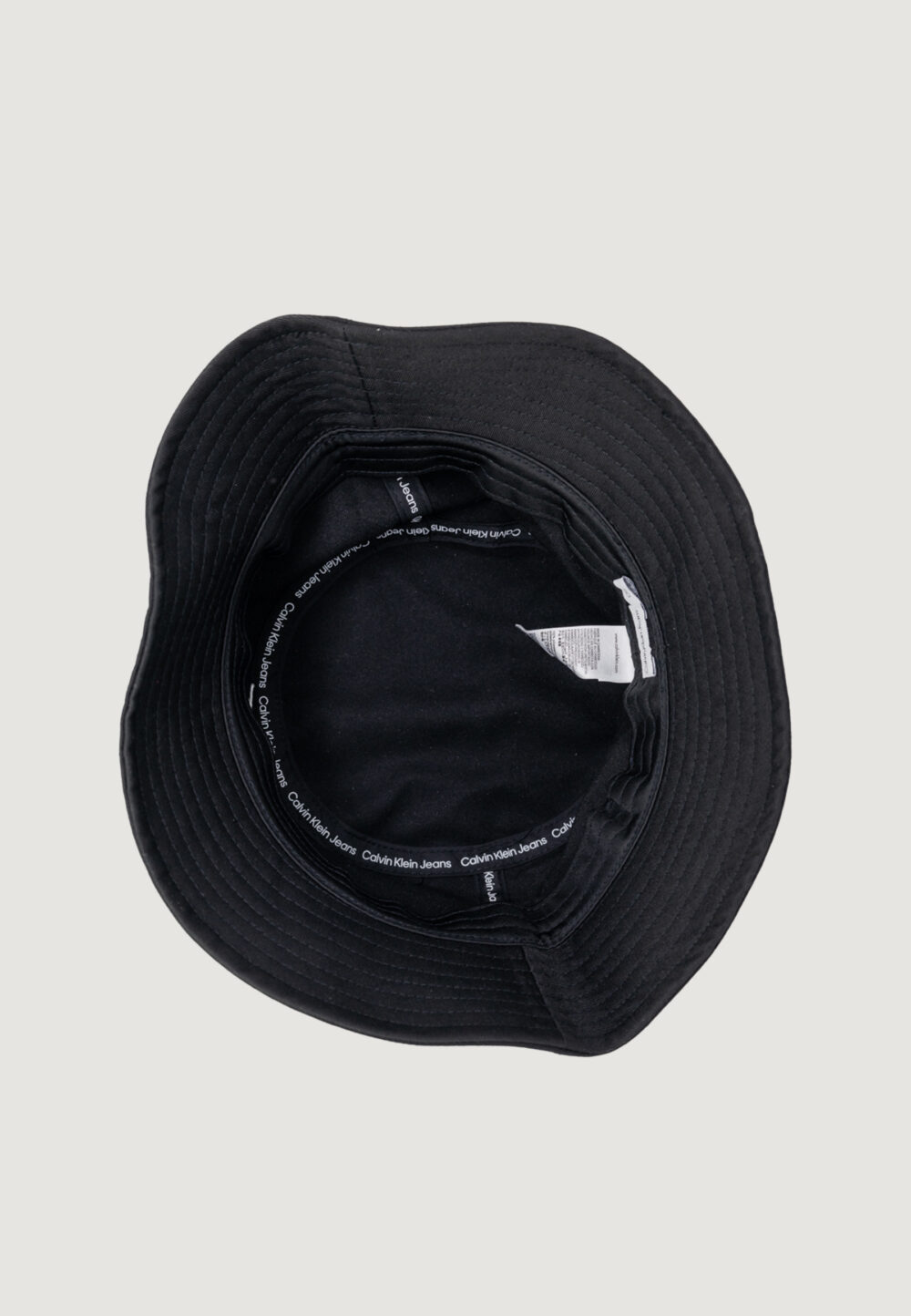 Bucket Calvin Klein Jeans monogram embro bucket hat Nero - Foto 5