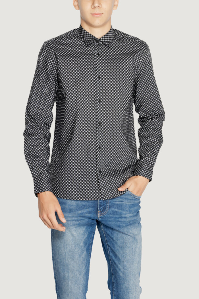 Camicia manica lunga Antony Morato barcelona Antracite