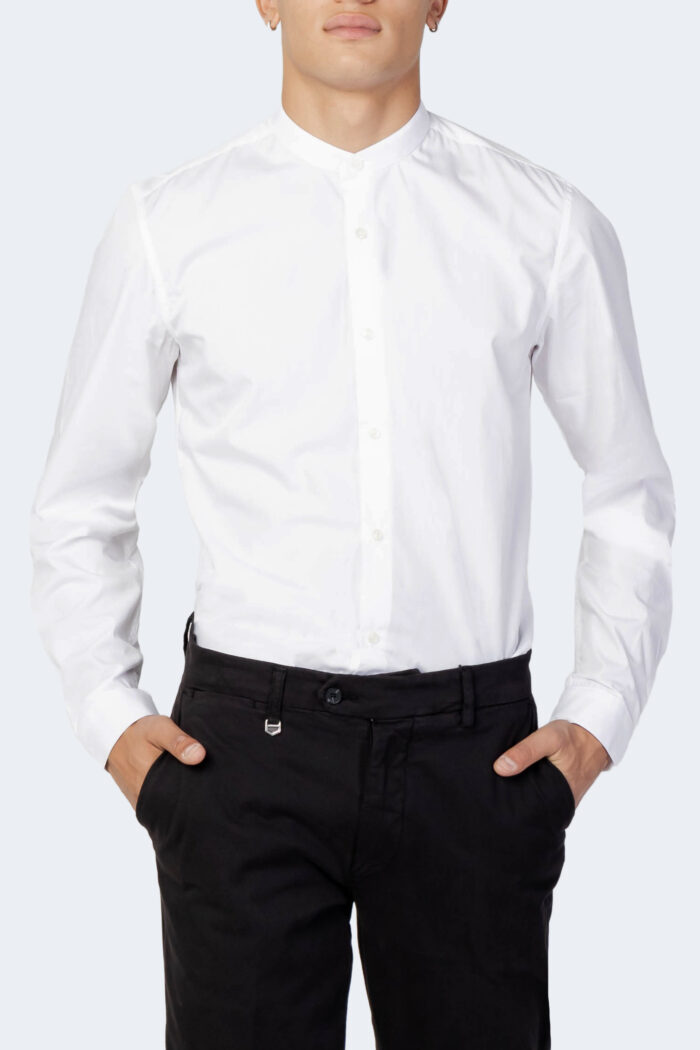 Camicia manica lunga Antony Morato seoul slim fit Bianco