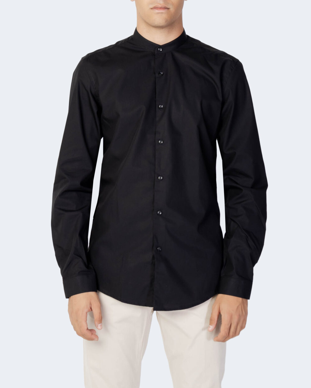 Camicia manica lunga Antony Morato seoul slim fit Nero - Foto 5