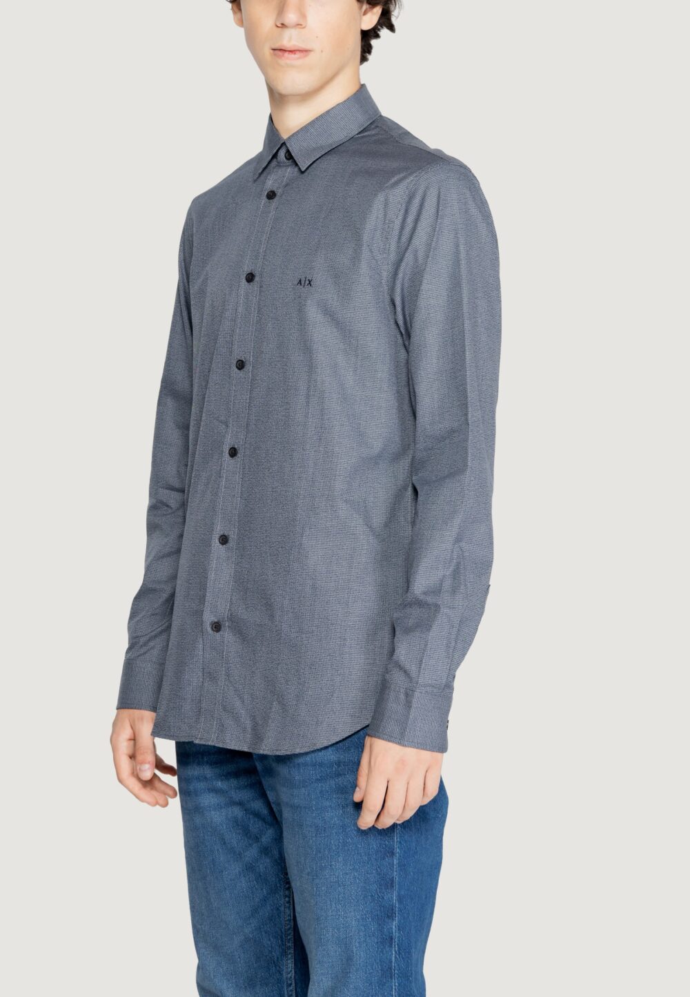 Camicia manica lunga Armani Exchange Blu - Foto 2