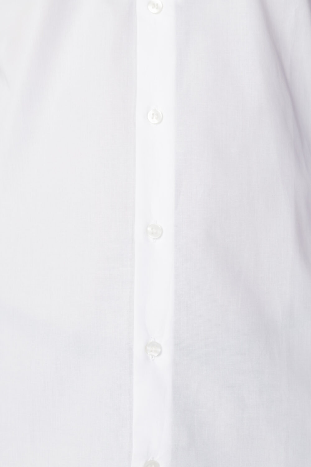 Camicia manica lunga Calvin Klein poplin stretch slim shirt Bianco - Foto 4