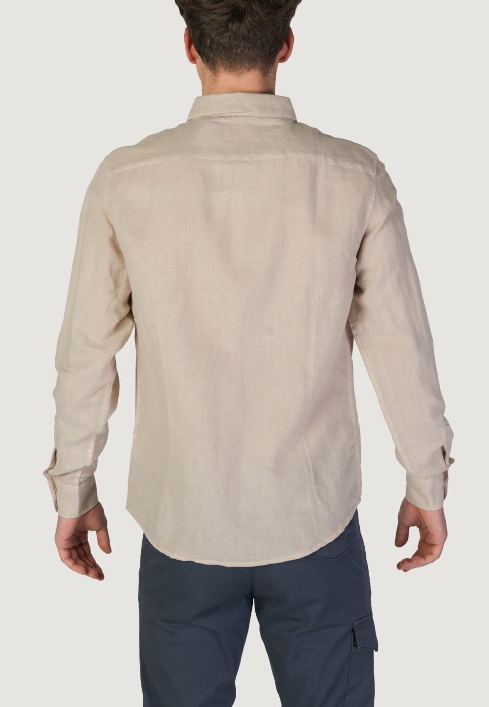 Camicia manica lunga In My Hood Beige - Foto 2