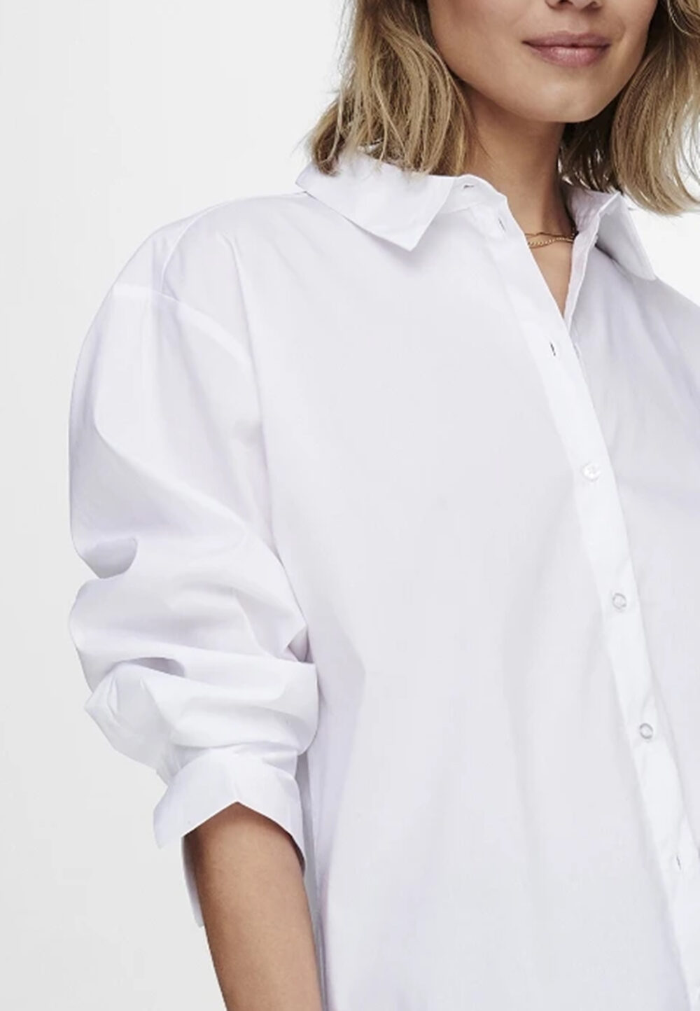 Camicia manica lunga Jacqueline de Yong jdymio l/s wvn noos Bianco - Foto 2