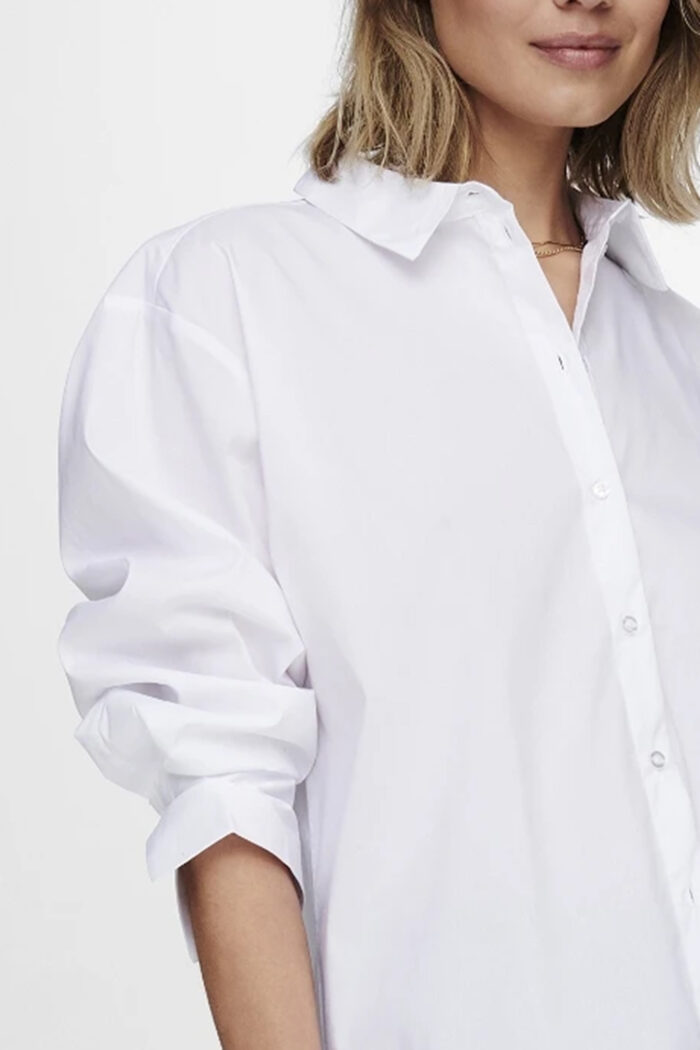 Camicia manica lunga Jacqueline de Yong jdymio l/s wvn noos Bianco