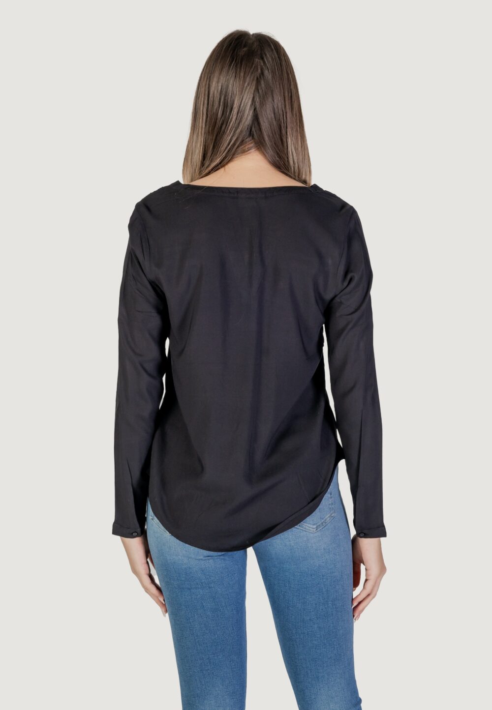 Camicia manica lunga Street One style new bamika solid Nero - Foto 4