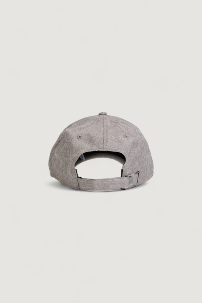 Cappello con visiera Calvin Klein line quilt bb wool Grigio