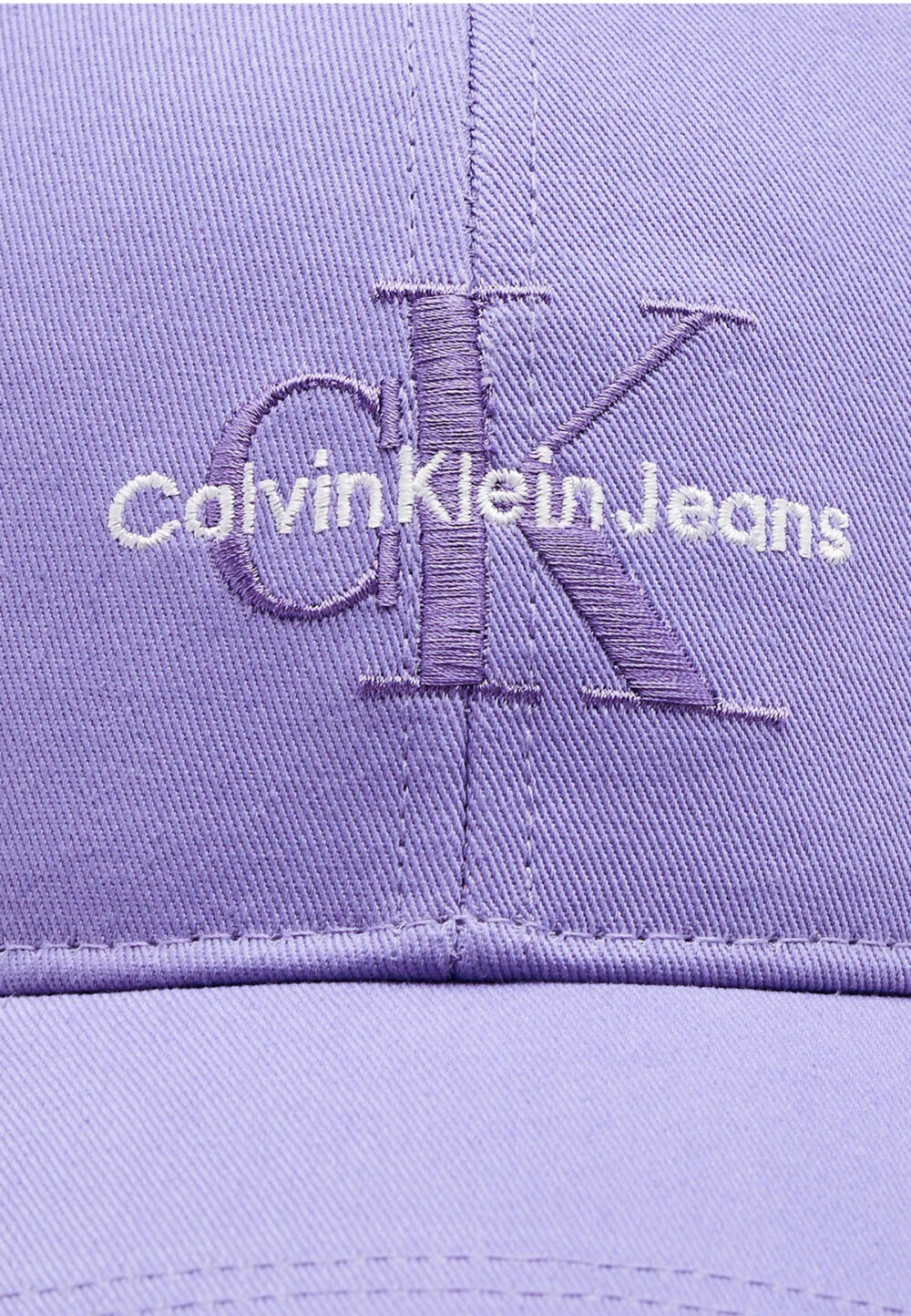 Cappello con visiera Calvin Klein Jeans mono logo embro cap Lilla - Foto 3