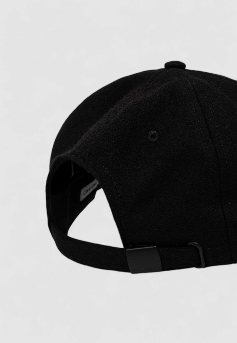 Cappello con visiera Calvin Klein wool bb cap Nero - Foto 3