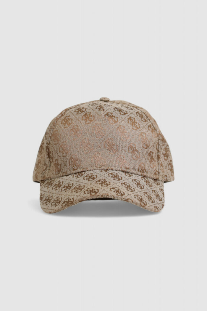 Cappello con visiera Guess orlina logo baseball Beige