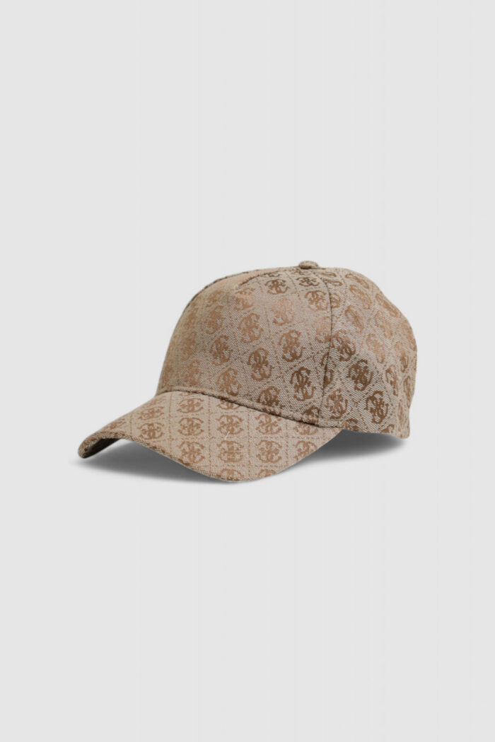 Cappello con visiera Guess orlina logo baseball Beige