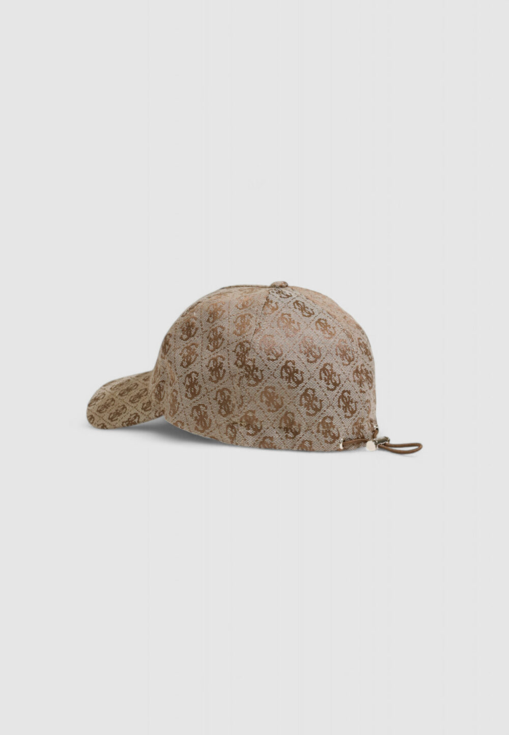 Cappello con visiera Guess orlina logo baseball Beige - Foto 3