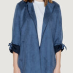 Cappotto Only joline faux suede coat cc otw Indigo - Foto 1