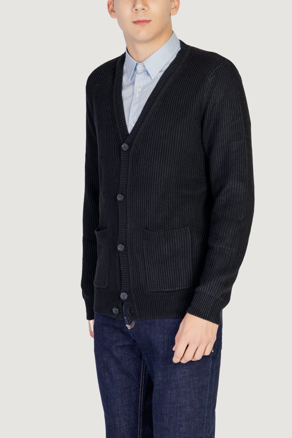 Cardigan Antony Morato wool blend Nero - Foto 2