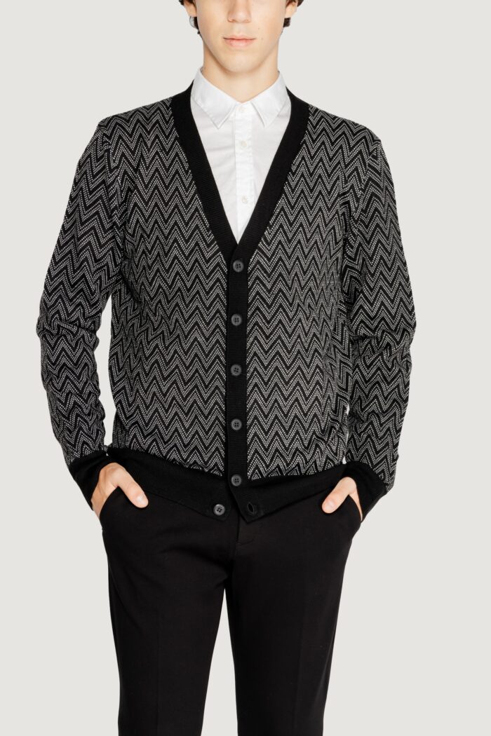 Cardigan Antony Morato wool blend Nero