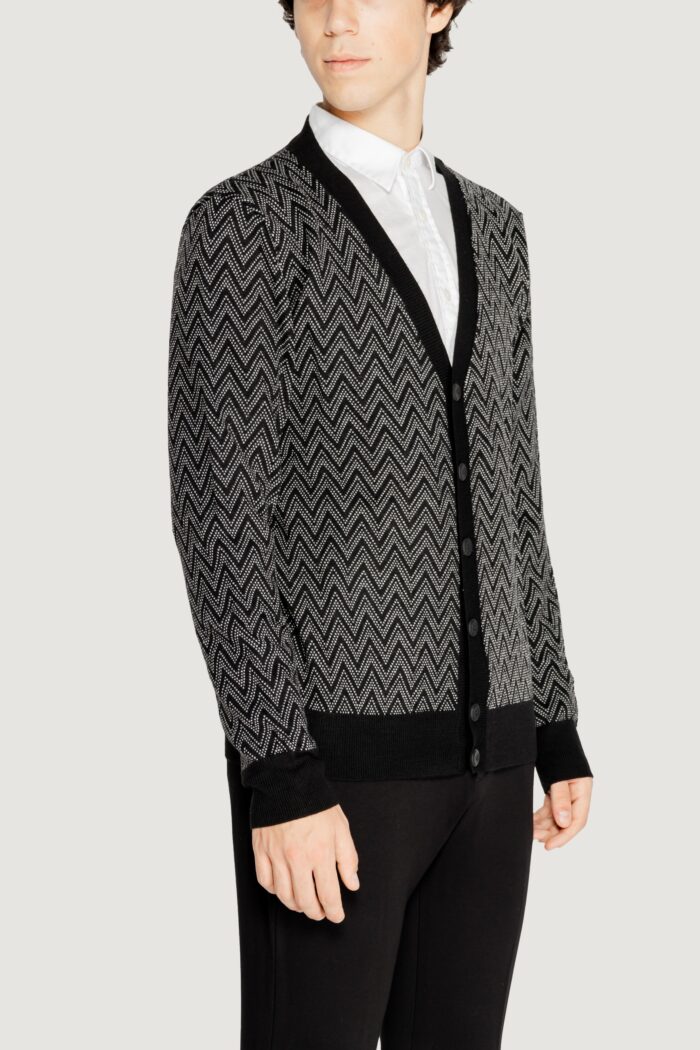 Cardigan Antony Morato wool blend Nero