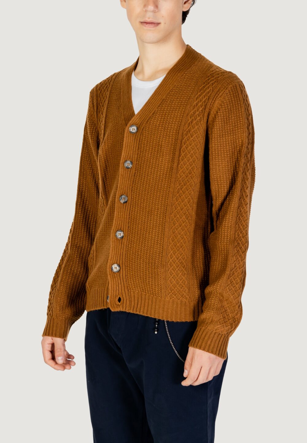 Cardigan HAMAKI-HO Beige scuro - Foto 2