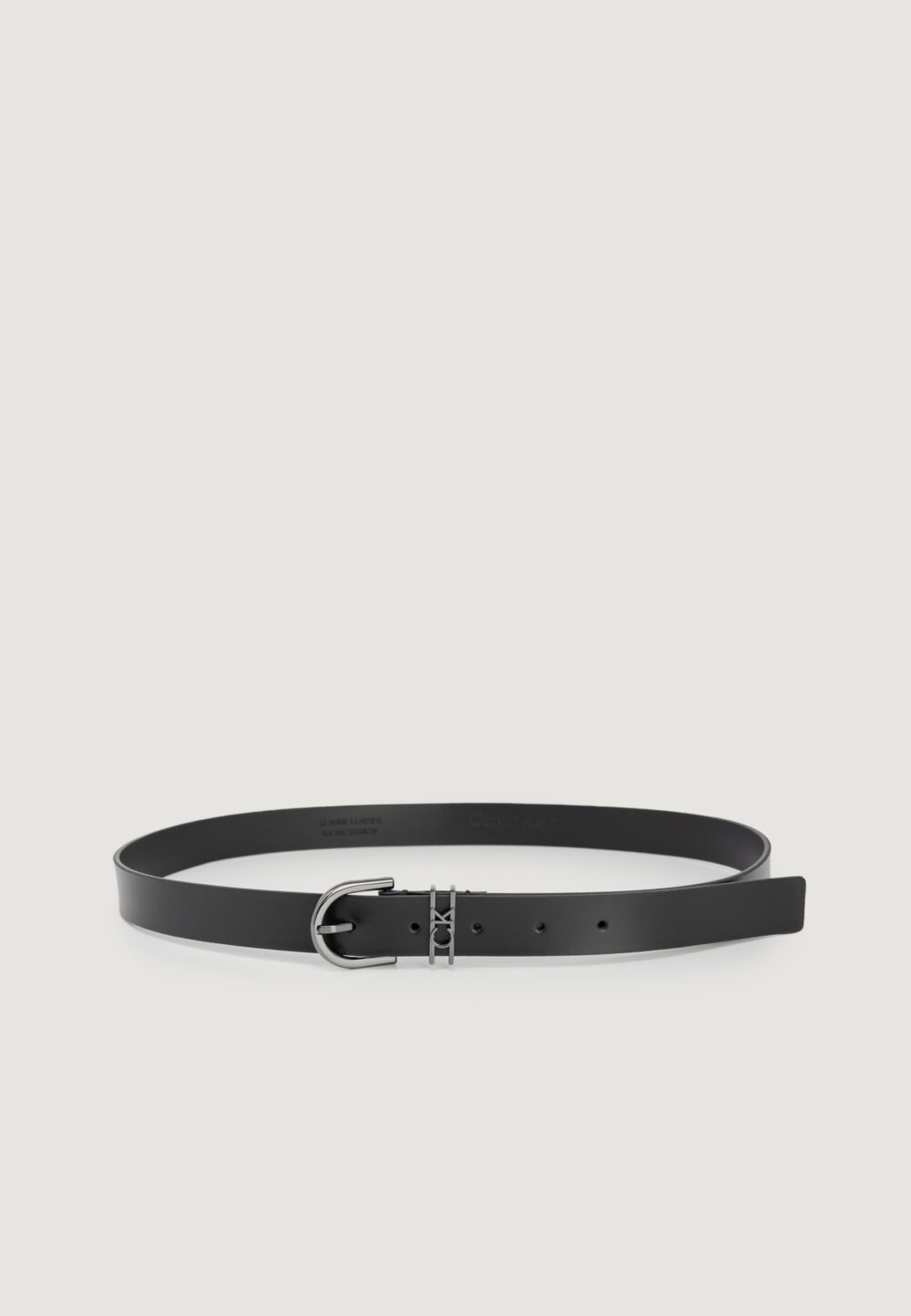 Cinta Calvin Klein Jeans ck loop rnd buckle belt Nero - Foto 1