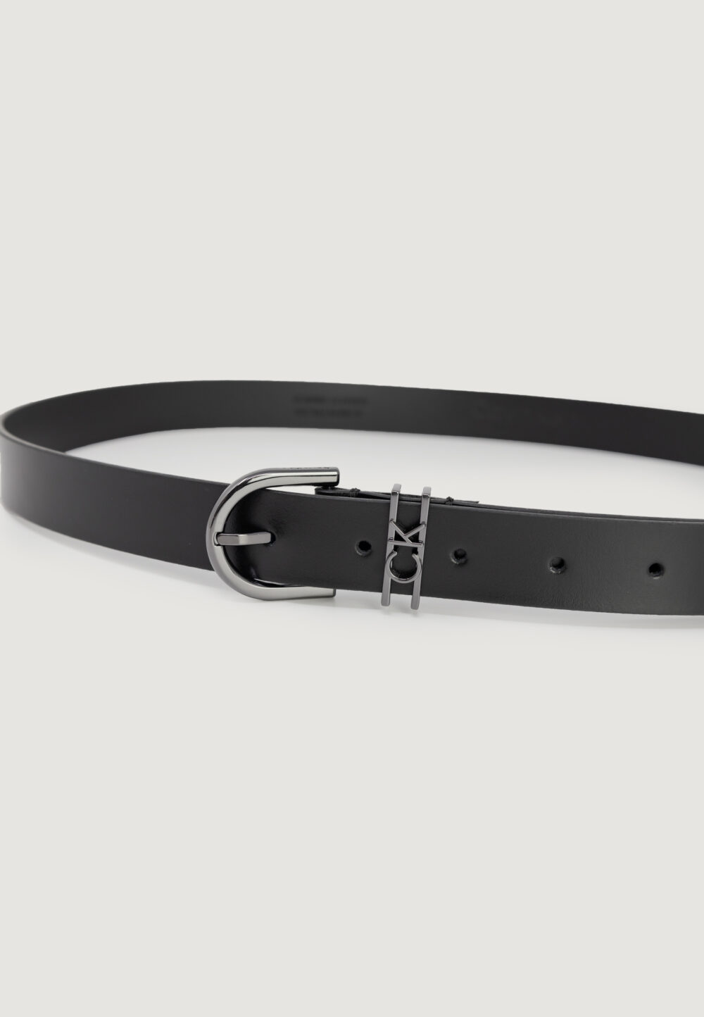 Cinta Calvin Klein Jeans ck loop rnd buckle belt Nero - Foto 2