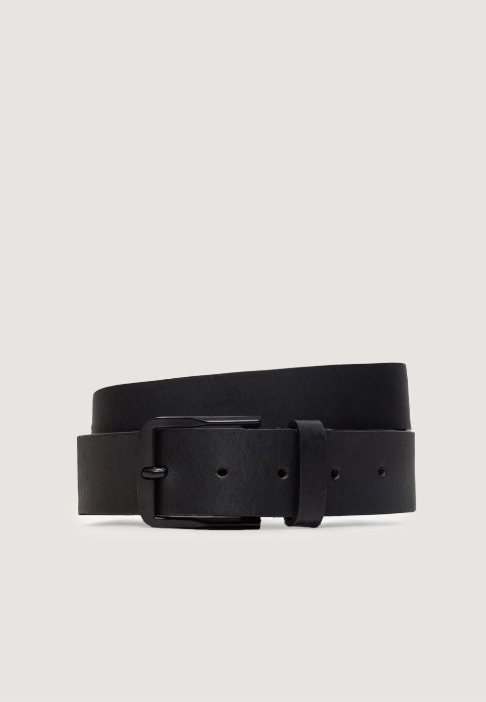 Cinta Calvin Klein Jeans classic flat r lthr belt 35mm Nero - Foto 1