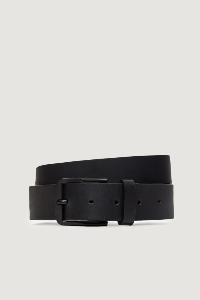 Cinta Calvin Klein Jeans classic flat r lthr belt 35mm Nero