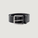 Cinta Calvin Klein Jeans classic flat lthr belt 35mm aop Nero - Foto 1