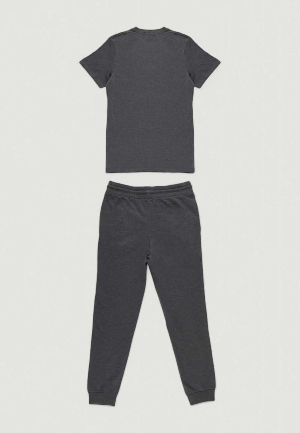 Tuta Jack Jones jachexa lw ss tee and sweat pants set Grigio - Foto 2