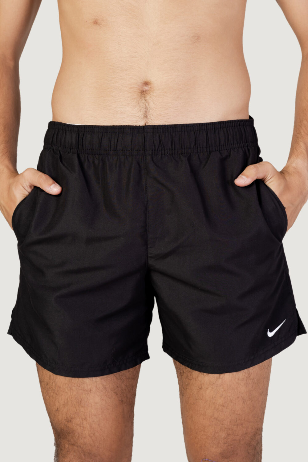 Costume boxer Nike Swim volley short Nero - Foto 4