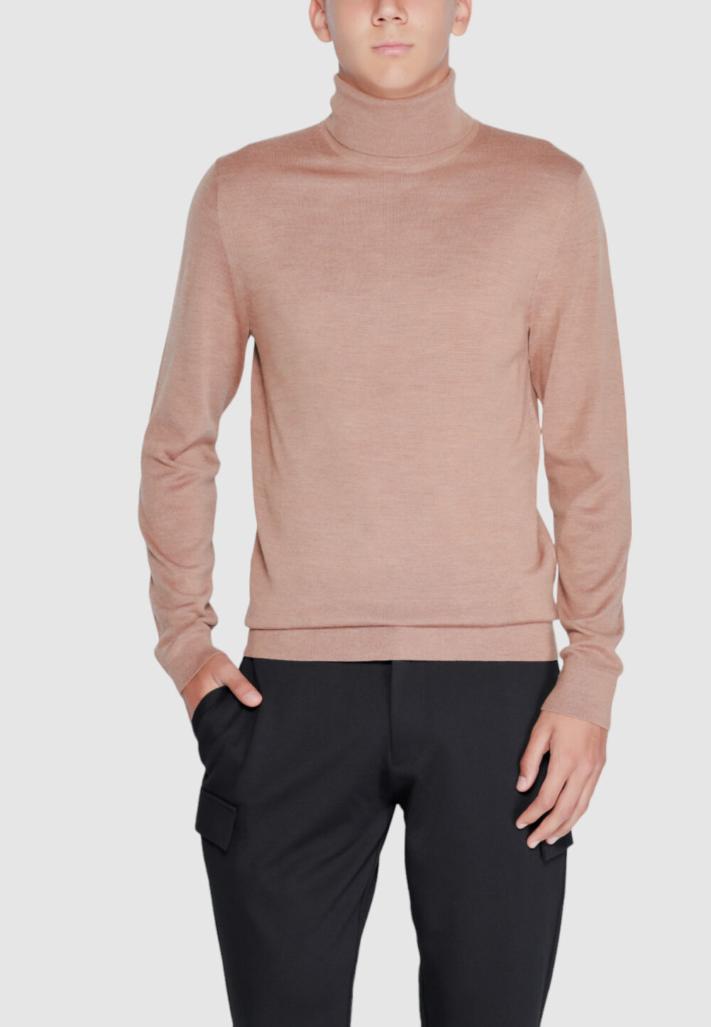 Dolcevita Calvin Klein merino rws turtle Beige - Foto 1