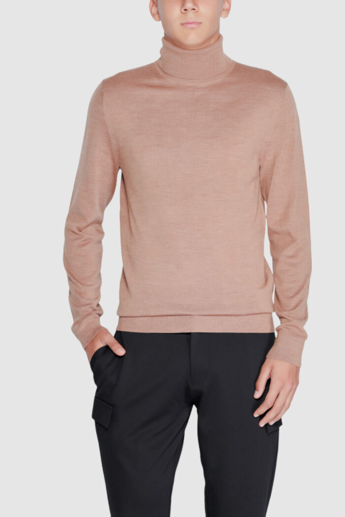 Dolcevita Calvin Klein merino rws turtle Beige