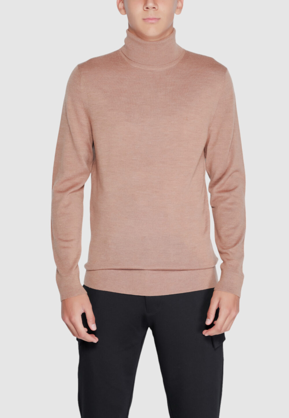 Dolcevita Calvin Klein merino rws turtle Beige - Foto 4