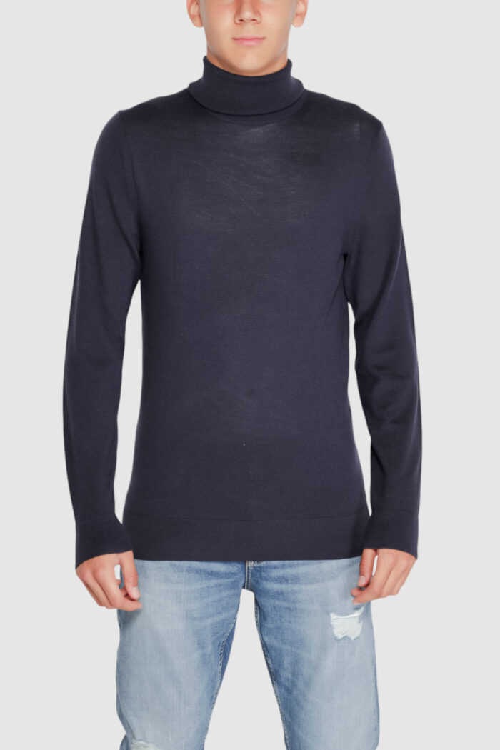 Dolcevita Calvin Klein merino rws turtle Blue scuro