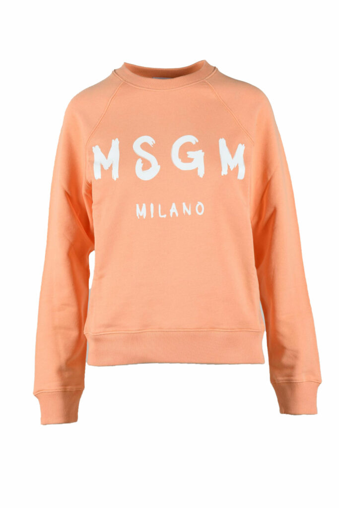 Felpa con cappuccio MSGM  Arancione