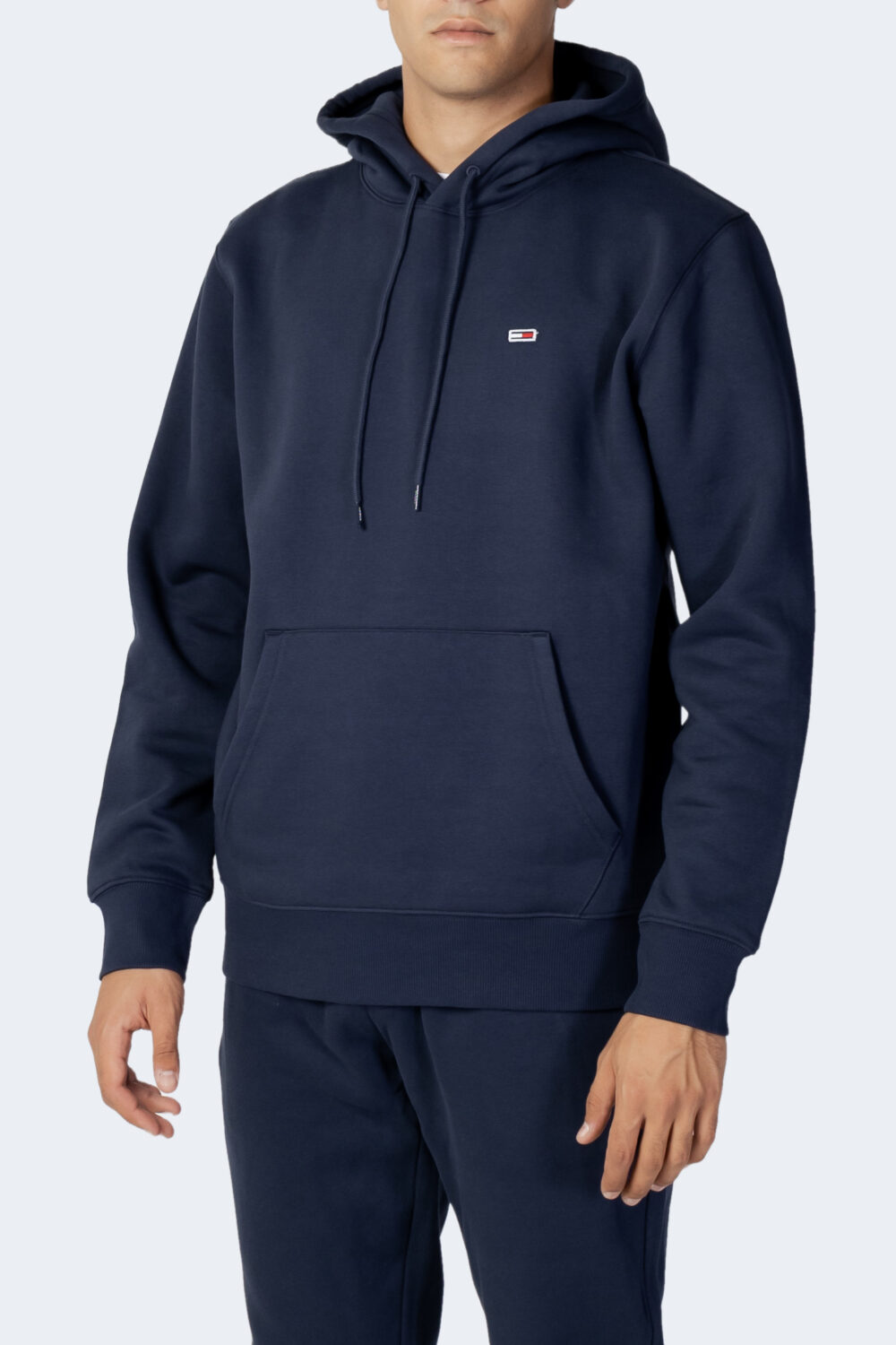 Felpa con cappuccio Tommy Hilfiger Jeans tjm regular fleece h Blu - Foto 1