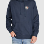 Felpa con cappuccio Tommy Hilfiger Jeans tjm reg tj flag Blue scuro - Foto 1