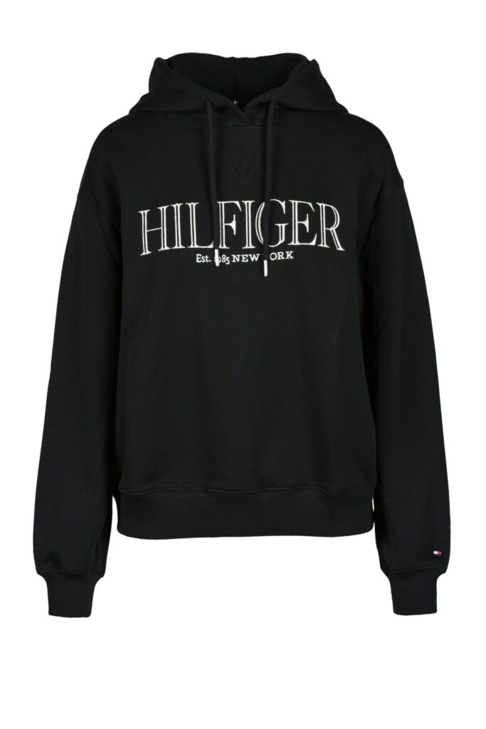 Felpa con cappuccio Tommy Hilfiger  Nero